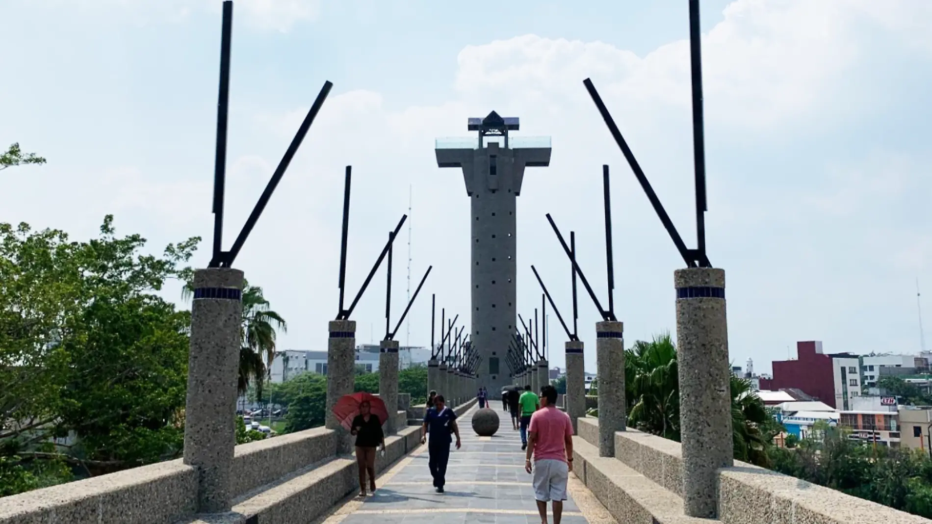 Mirador Malecon de Villahermosa Torre de El Caballero